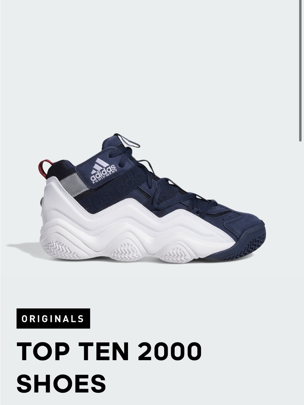 Kobe adidas top 10 retro basketball shoes. Bart Simpson accents- navy white gold